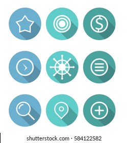 Business icon  set design vector