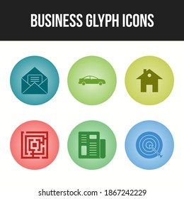 Business icon set for personal and commecal use