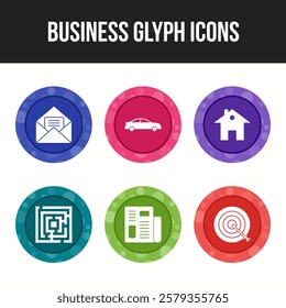 Business icon set for personal and commecal use