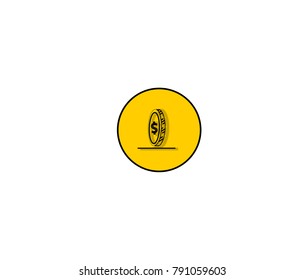 business icon set -simple clean line art designs for use in apps