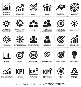 Business icon set, Teamwork and set of  thin line icons. Contains such icon collection as social media, business process, commerce, learning, shopping, industry, customer service.
