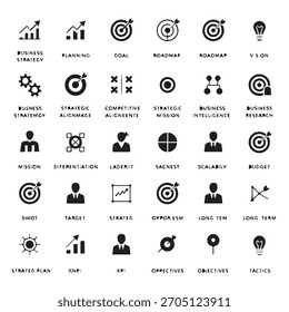 Conjunto de iconos de negocios, trabajo en equipo y conjunto de iconos de línea delgada. Contiene colección de íconos como redes sociales, procesos comerciales, comercio, aprendizaje, compras, industria, Servicio al cliente.
