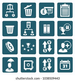 Business icon set vector design