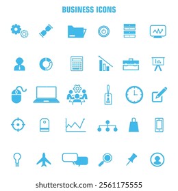 a business icon set vector is an essential tool in modern communication, offering both aesthetic, practical benefits, corporate presentations, marketing campaigns, digital interfaces, user engagement