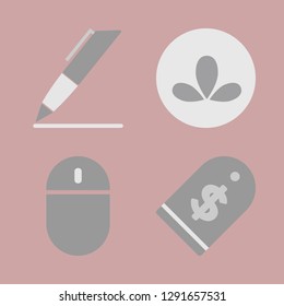 Business icon set. Vector format.