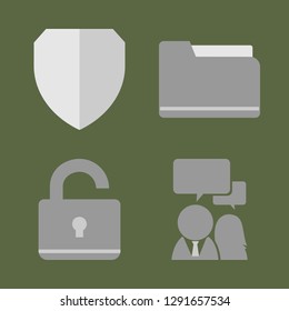 Business icon set. Vector format.
