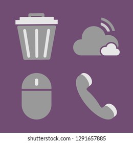 Business icon set. Vector format.