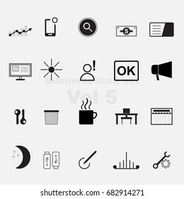 Business icon set vol 5
