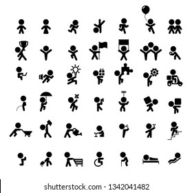 Business icon set for web, mobile and infographics.