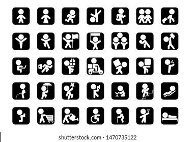 Business icon set for web, mobile and infographics.