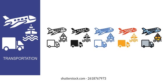 Business icon sets collection multi style
