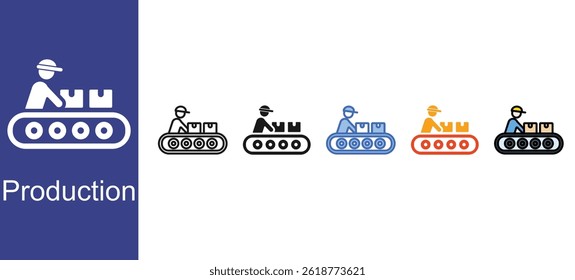 Business icon sets collection multi style
