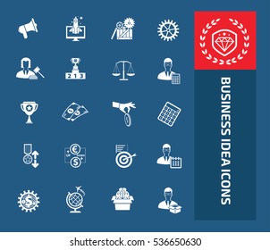 
Business icon set,vector