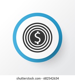 Business Icon Symbol. Premium Quality Isolated Goal Element In Trendy Style.