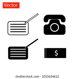 Business icon vector.