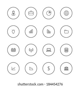 Business icon vector