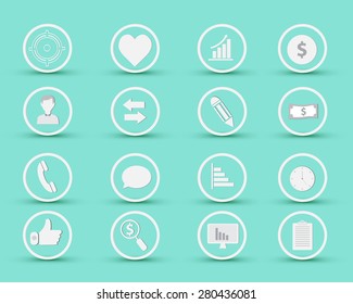 Business icon vector.