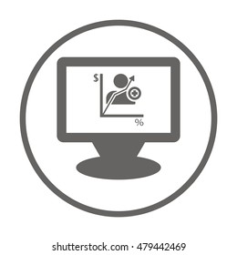  Business Icon. Vector.
