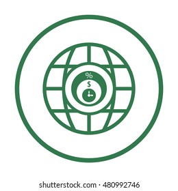  Business Icon. Vector.