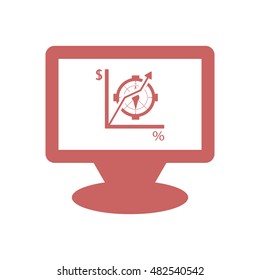  Business Icon. Vector.