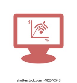  Business Icon. Vector.