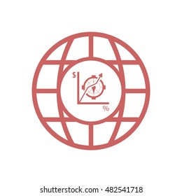  Business Icon. Vector.