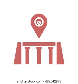  Business Icon. Vector.