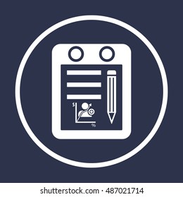  Business Icon. Vector.
