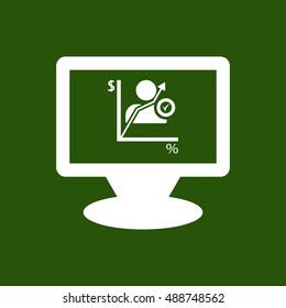  Business Icon. Vector.