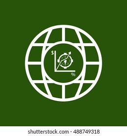  Business Icon. Vector.