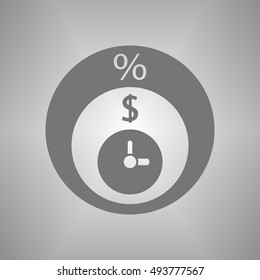  Business Icon. Vector.