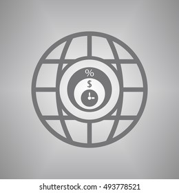  Business Icon. Vector.