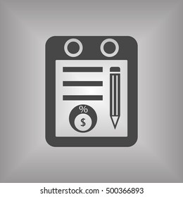  Business Icon. Vector.