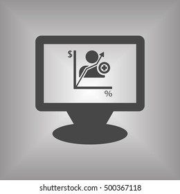  Business Icon. Vector.