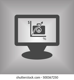  Business Icon. Vector.