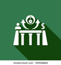  Business Icon. Vector.