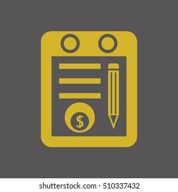 Business Icon. Vector.