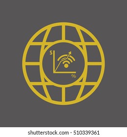  Business Icon. Vector.
