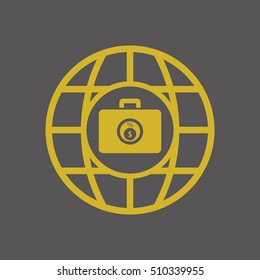  Business Icon. Vector.