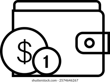 Business icon vector art illustration