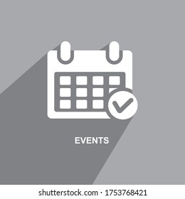 Business-Icon-Vektorgrafik, Event-Symbol
