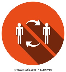 business Icon, vector, icon flat