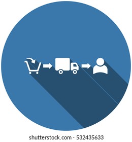 Business Icon Vector flat design style