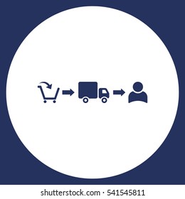 Business Icon Vector flat design style