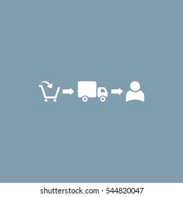 Business Icon Vector flat design style