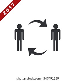 Business Icon Vector flat design style