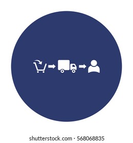 Business Icon Vector flat design style