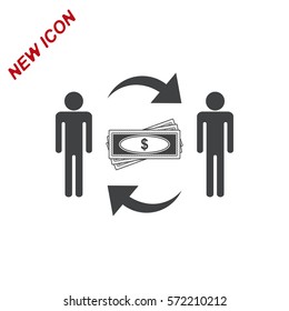 Business Icon Vector flat design style