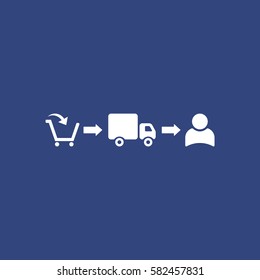 Business Icon Vector flat design style
