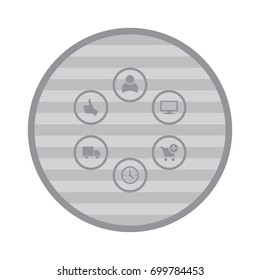 Business Icon Vector flat design style